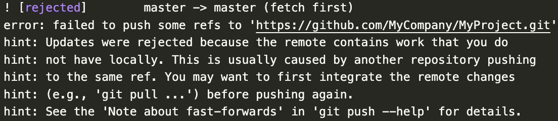 解決 git pull 錯誤：Need to specify how to reconcile divergent branches ...